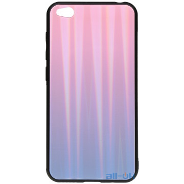 Чохол-накладка TOTO Aurora Print Glass Case Xiaomi Redmi Go Lilac