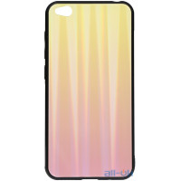 Чохол-накладка TOTO Aurora Print Glass Case Xiaomi Redmi Go Pink