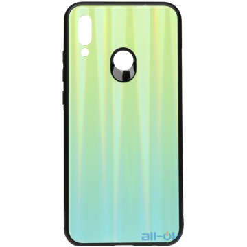 Чохол-накладка TOTO Aurora Print Glass Case Huawei P Smart 2019 Green