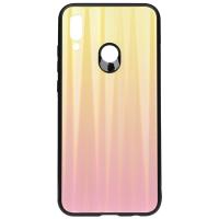 Чохол-накладка TOTO Aurora Print Glass Case Huawei P Smart 2019 Pink