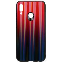 Чохол-накладка TOTO Aurora Print Glass Case Huawei P Smart 2019 Red