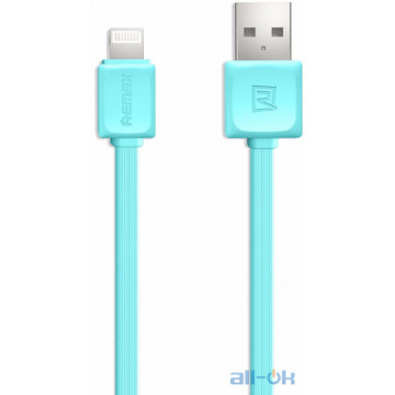 Кабель Remax Fast Data Lightning 1m Blue