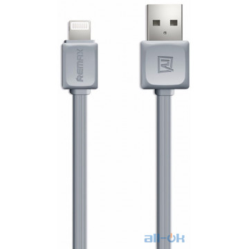 Кабель Remax Fast Data Lightning 1m Grey
