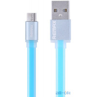 Кабель Remax Colourful Micro-USB 1m Blue