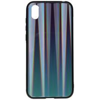 Чохол-накладка TOTO Aurora Print Glass Case Huawei Y5 2019 Blue