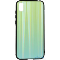 Чохол-накладка TOTO Aurora Print Glass Case Huawei Y5 2019 Green