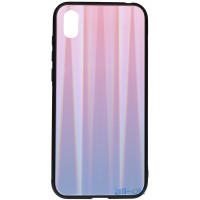 Чохол-накладка TOTO Aurora Print Glass Case Huawei Y5 2019 Lilac