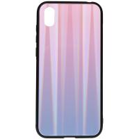 Чохол-накладка TOTO Aurora Print Glass Case Huawei Y5 2019 Lilac