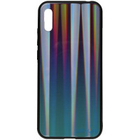 Чохол-накладка TOTO Aurora Print Glass Case Huawei Y6 2019 Blue
