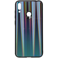 Чохол-накладка TOTO Aurora Print Glass Case Huawei Y7 2019 Blue