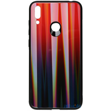Чохол-накладка TOTO Aurora Print Glass Case Huawei Y7 2019 Red