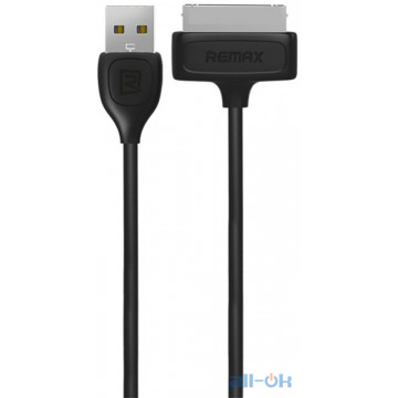Кабель Remax Light Cable For iPhone 4 1m Black
