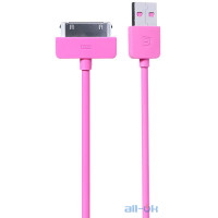 Кабель Remax Light Cable For iPhone 4 1m Pink