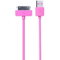 Кабель Remax Light Cable For iPhone 4 1m Pink
