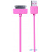Кабель Remax Light Cable For iPhone 4 1m Pink — інтернет магазин All-Ok. фото 1