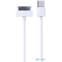 Кабель Remax Light Cable For iPhone 4 1m White