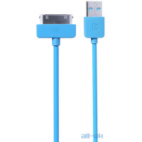 Кабель Remax Light Cable For iPhone 4 1m Blue