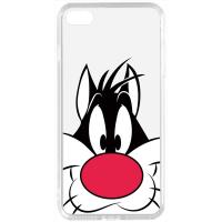 Чохол-накладка TOTO Acrylic+TPU Print Case Apple iPhone 7/8 #11 Cat Nose Transparent