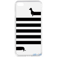 Чохол-накладка TOTO Acrylic+TPU Print Case Apple iPhone 7/8 #25 Taksa Transparent