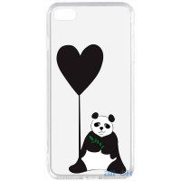 Чохол-накладка TOTO Acrylic+TPU Print Case Apple iPhone 7/8 #53 Panda B Transparent