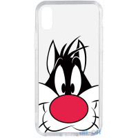 Чохол-накладка TOTO Acrylic+TPU Print Case Apple iPhone X/XS #11 Cat Nose Transparent