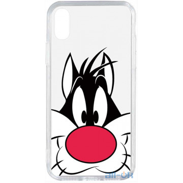 Чохол-накладка TOTO Acrylic+TPU Print Case Apple iPhone X/XS #11 Cat Nose Transparent