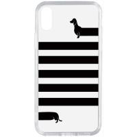 Чохол-накладка TOTO Acrylic+TPU Print Case Apple iPhone X/XS #25 Taksa Transparent