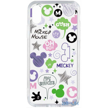 Чохол-накладка TOTO Acrylic+TPU Print Case Apple iPhone X/XS #59 Bg Bm Transparent