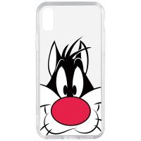 Чохол-накладка TOTO Acrylic+TPU Print Case Apple iPhone XS Max #11 Cat Nose Transparent