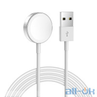 Бездротовий зарядний пристрій  для смарт- годинників Apple Watch Magnetic Charging Cable (2 m) (MJVX2, MU9H2)