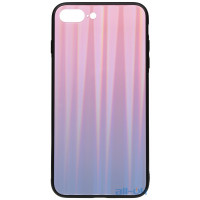Чохол-накладка TOTO Aurora Print Glass Case Apple iPhone 7 Plus/8 Plus Lilac