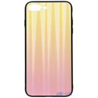 Чохол-накладка TOTO Aurora Print Glass Case Apple iPhone 7 Plus/8 Plus Pink