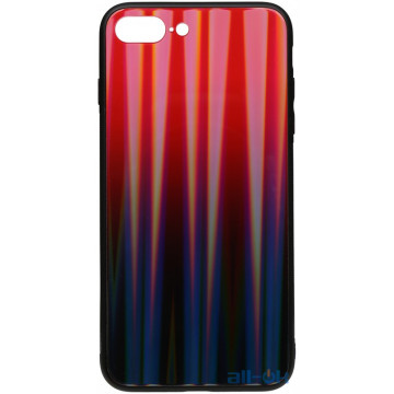 Чохол-накладка TOTO Aurora Print Glass Case Apple iPhone 7 Plus/8 Plus Red
