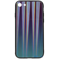Чохол-накладка TOTO Aurora Print Glass Case Apple iPhone 7/8 Blue