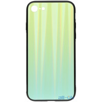 Чохол-накладка TOTO Aurora Print Glass Case Apple iPhone 7/8 Green