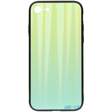 Чохол-накладка TOTO Aurora Print Glass Case Apple iPhone 7/8 Green