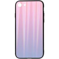Чохол-накладка TOTO Aurora Print Glass Case Apple iPhone 7/8 Lilac			