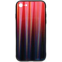Чохол-накладка TOTO Aurora Print Glass Case Apple iPhone 7/8 Red