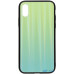 Чохол-накладка TOTO Aurora Print Glass Case Apple iPhone X/XS Green — інтернет магазин All-Ok. фото 1