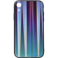 Чохол-накладка TOTO Aurora Print Glass Case Apple iPhone XR Blue