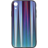 Чохол-накладка TOTO Aurora Print Glass Case Apple iPhone XR Blue