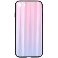 Чохол-накладка TOTO Aurora Print Glass Case Apple iPhone XR Lilac