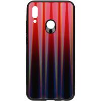 Чохол-накладка  TOTO Aurora Print Glass Case Apple iPhone XR Red