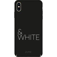 Чохол-накладка PUMP Tender Touch Case for iPhone X/XS Black&White	
