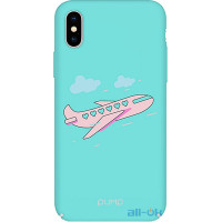 Чохол-накладка PUMP Tender Touch Case for iPhone X/XS Fly
