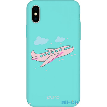 Чохол-накладка PUMP Tender Touch Case for iPhone X/XS Fly