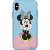 Чохол-накладка PUMP Tender Touch Case for iPhone X/XS Pretty Minnie Mouse