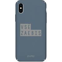 Чохол-накладка  PUMP Tender Touch Case for iPhone X/XS Vse Zaebis