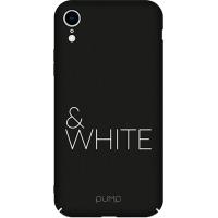 Чохол-накладка PUMP Tender Touch Case для iPhone XR Black&White