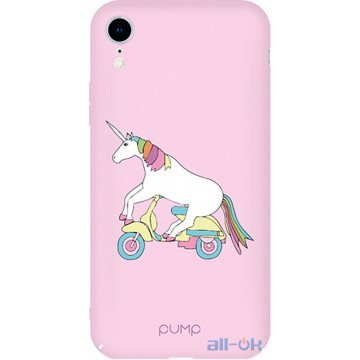 Чохол-накладка PUMP Tender Touch Case для iPhone XR Unicorn Biker
